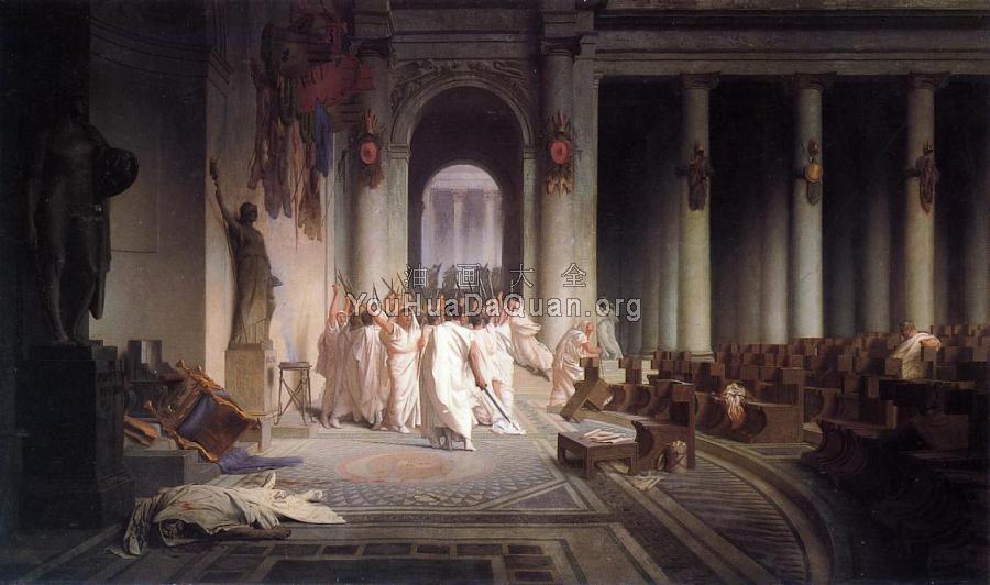 The Death of Caesar - 让·莱昂·杰罗姆